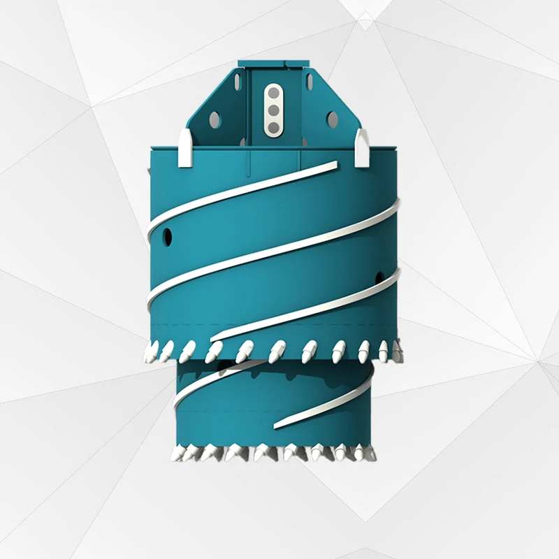 Construction Machinery Accessories Piling Rig Tool Drilling Rig Bucket Core Barrel With Double Shell