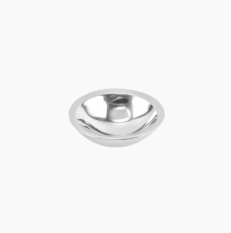 Kitchen Dinning Serving Dipping Dish Multi Functional Mirror Polish Stainless Steel Salad Bowl Fruit Bowl