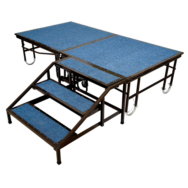 Adjustable  portable performance stage mobile aluminium stage for show