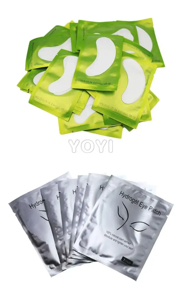 
Hot Selling and High Quality Eyelash Extension Lint Free Eye Hydrol Gel Patch Eyepads Eyelash Under Eye Pads 