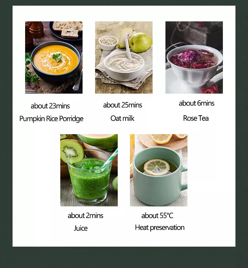 Hot Sale 400W Smoothie Soy Soya Maker Fruit Beans Bean Commercial Sus 304 Grinder Multifonction Soybean Milk Blender