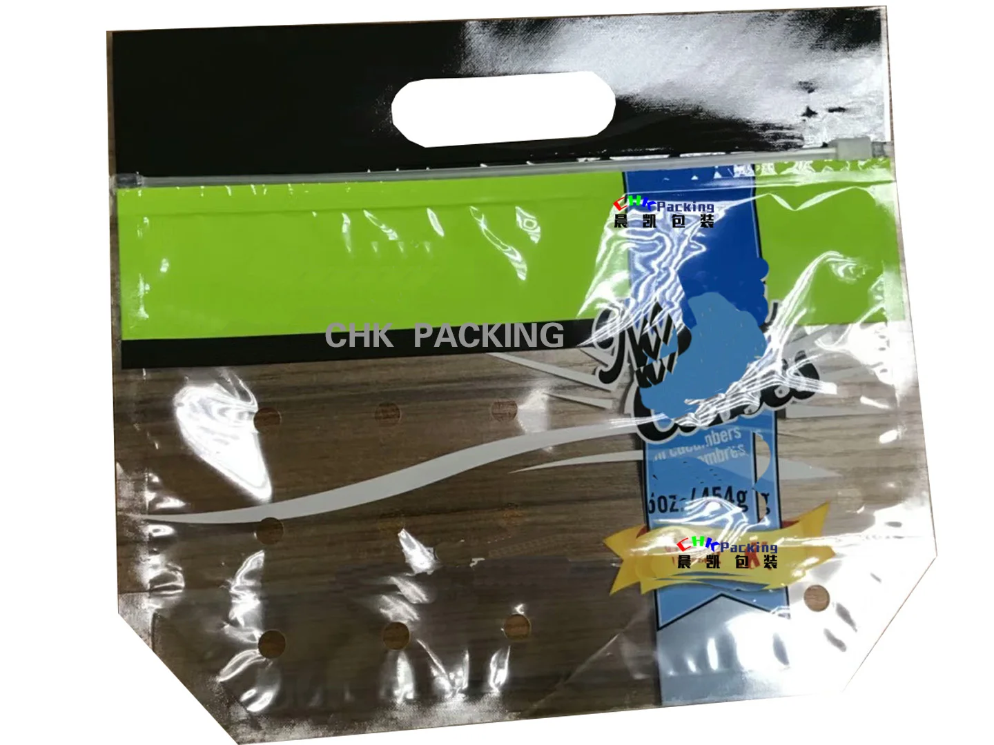 High quality eco friend plastic bag packaging seeds spice insulated frozen vegetable package factory