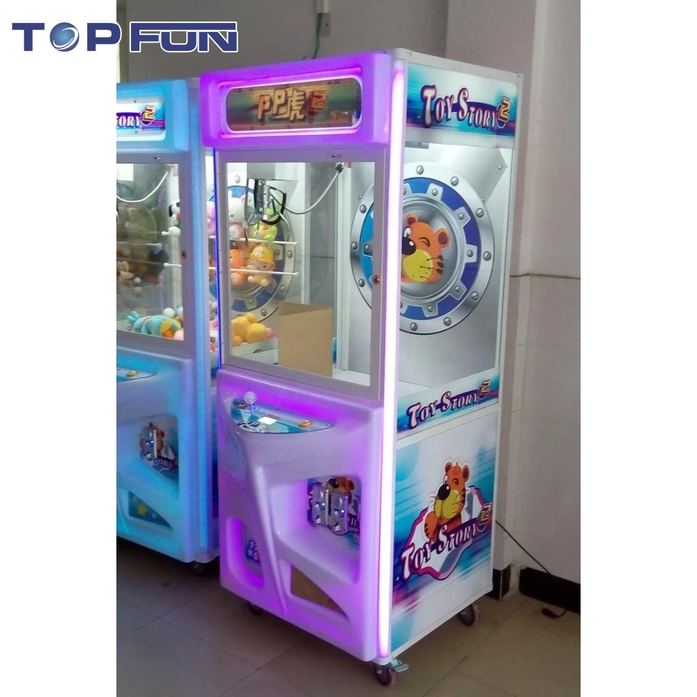 Factory Direct Supply Small Toys Plush Doll Crane Machine Playground Game Center Coin Operated Crane Claw Machine For Sale