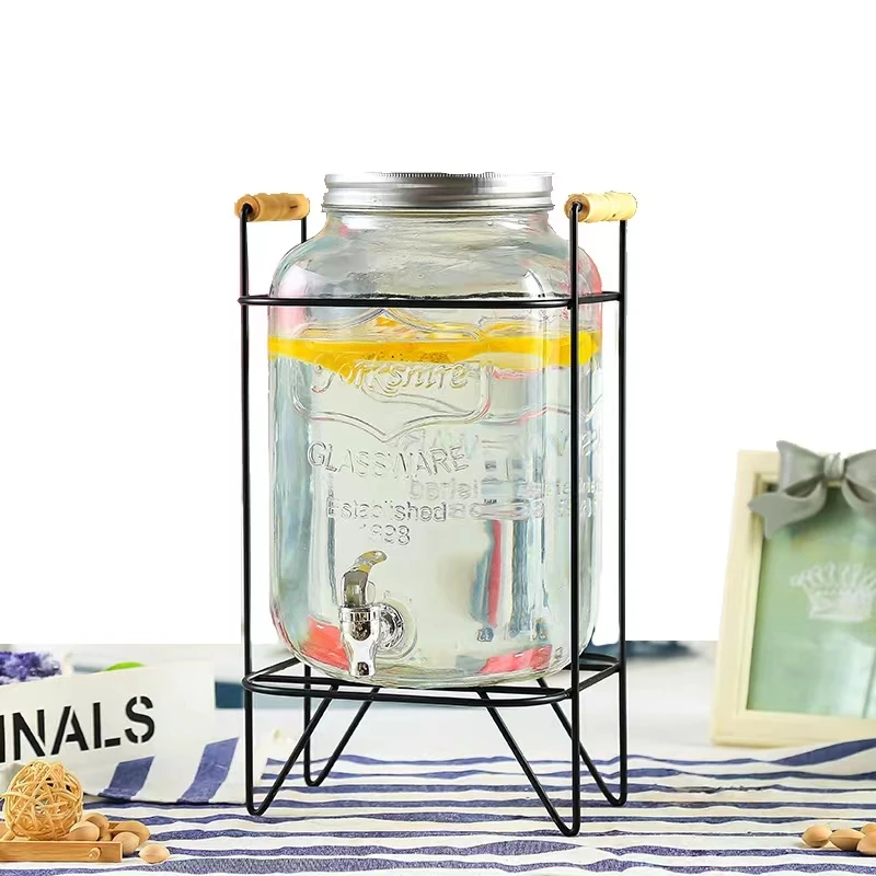 Диспенсер воды с краном для напитков соков ликера кофе кухни