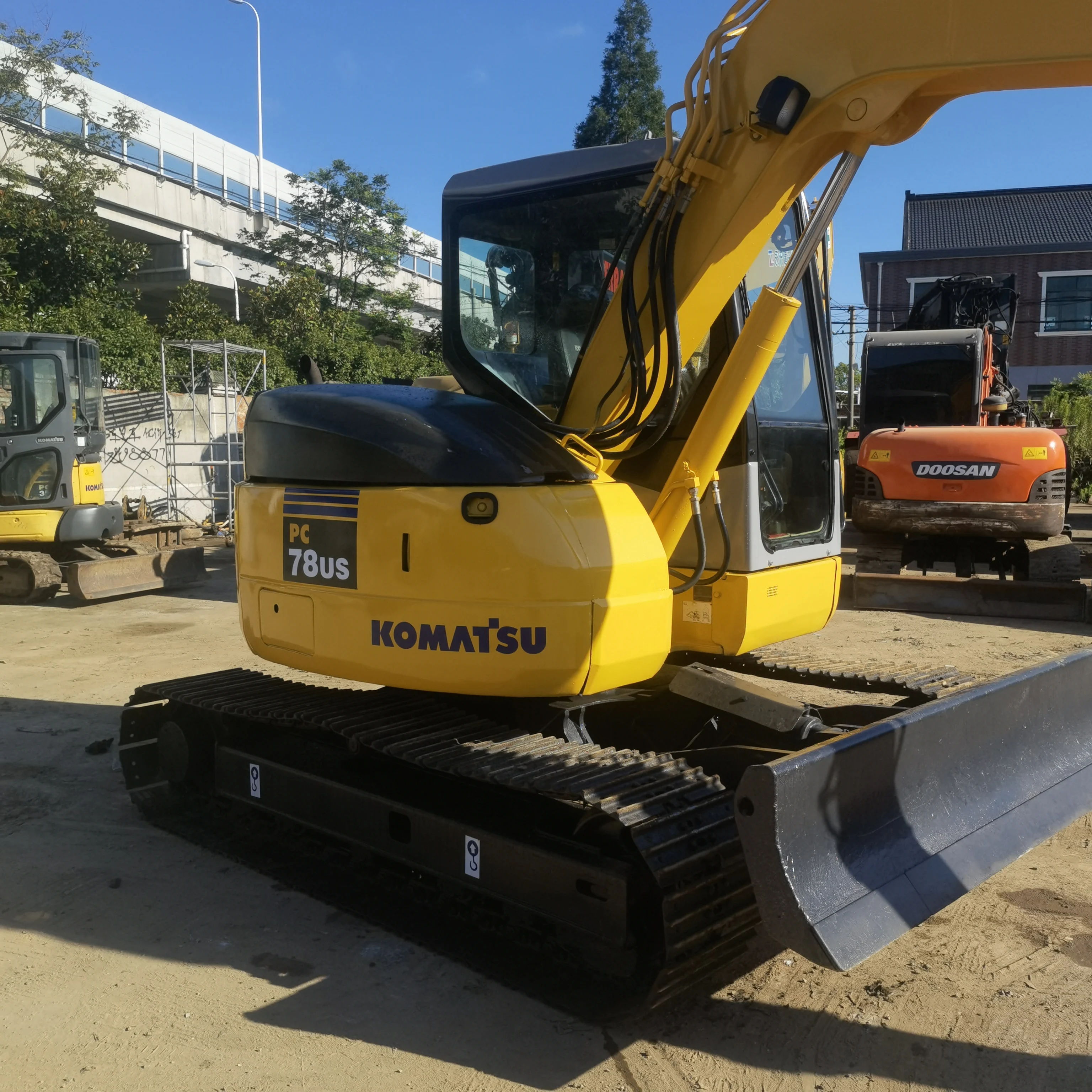 HOT SALE USED EXCAVATOR GOOD PRICE KOMATSU PC78 EXCAVATOR