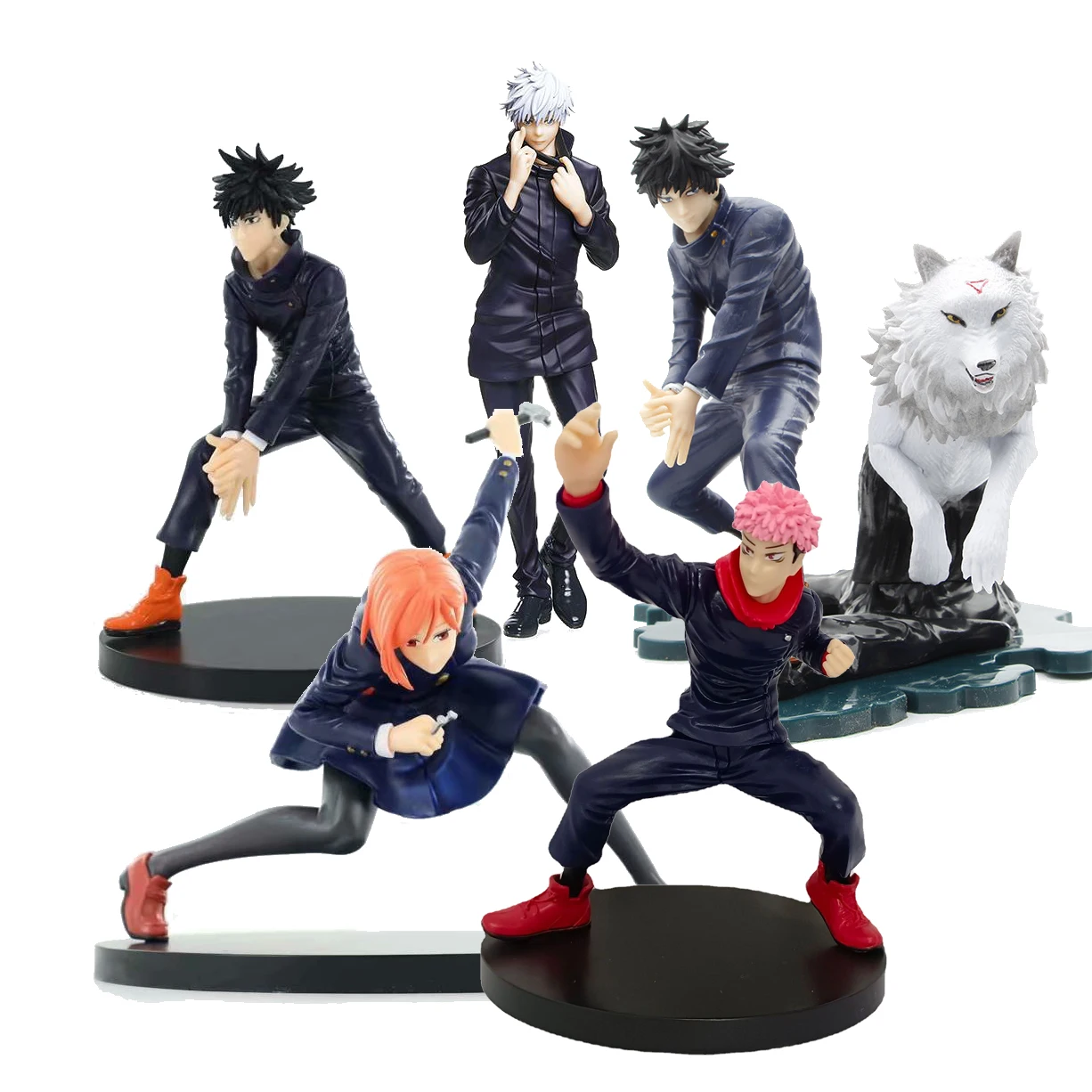 5 styles Jujutsu Kaisen Cartoon Statue Anime PVC Figure Collectible Model Doll Toys action figures figurine