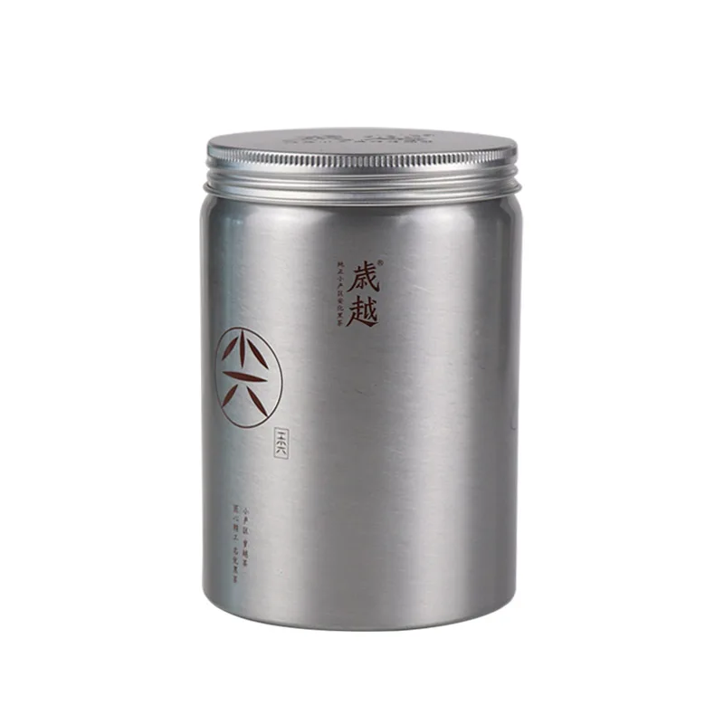 Металлические контейнеры с винтовой крышкой, алюминиевая жестяная банка с крышками, 30 г, 50 г, 100 г