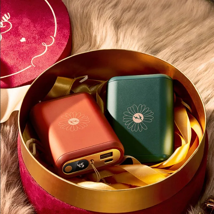 Rechargeable Electric Mini 10000mAh Portable USB Hand Warmer Power Bank OEM Factory