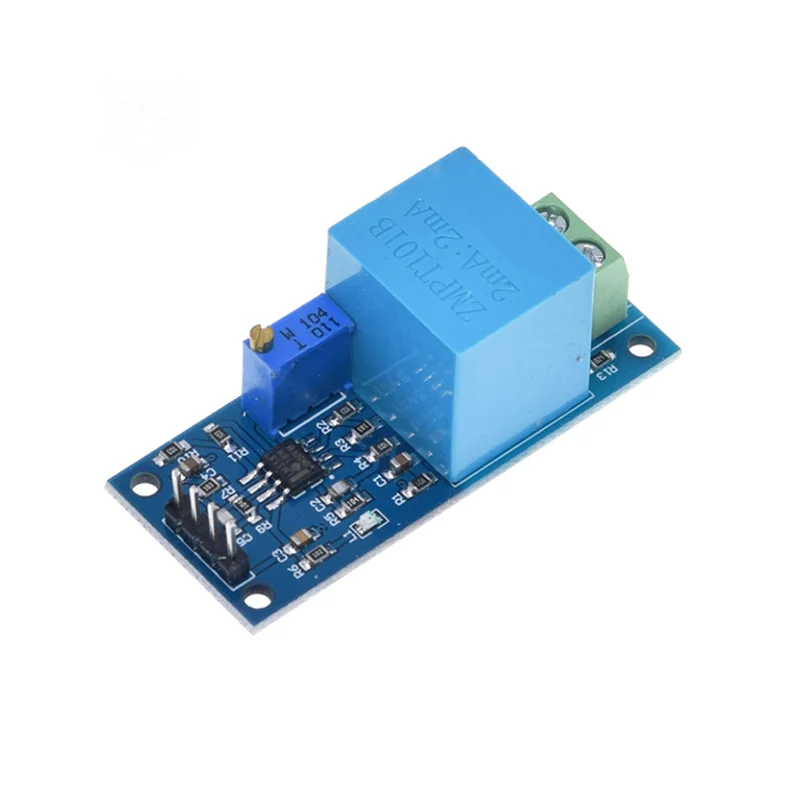 Однофазный модуль трансформатора напряжения, датчик выходного напряжения переменного тока ZMPT101B 2 мА