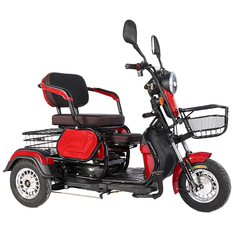 Large capacity city road electric trike 3 wheel electric tricycle motorcycle cheap price adult electric bicycle