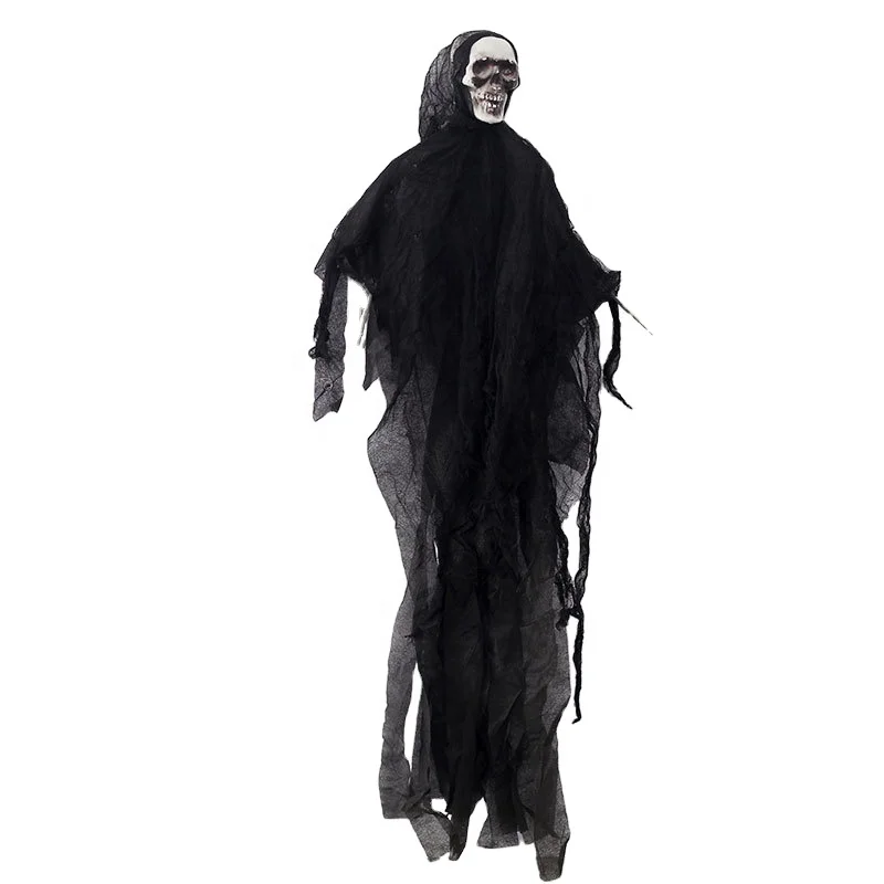 2023 High Quality Halloween and Haunted Holiday Haunted House Decoration Party Bar Halloween Hanging Creepy Screaming Ghosts