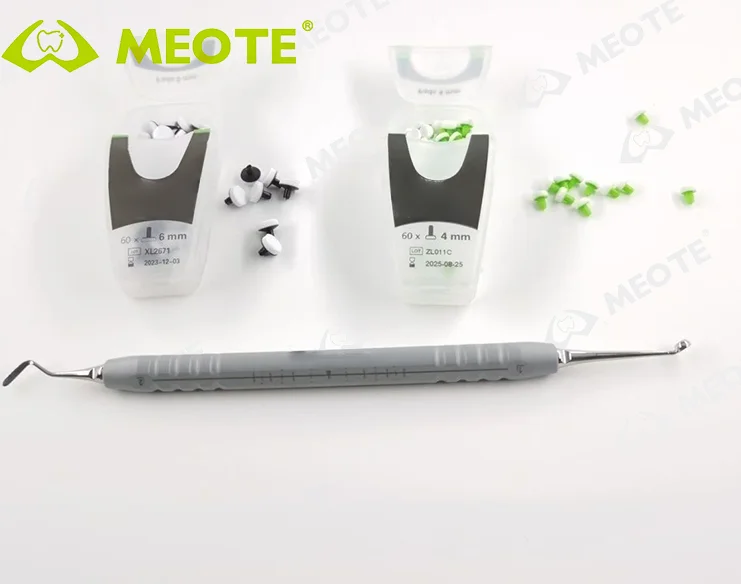 Foshan meite New Dental Optrasculpt Resin Molding Filling Tools with Composite Resin Pad Kit Dental Filling Spatulas Foam Pad