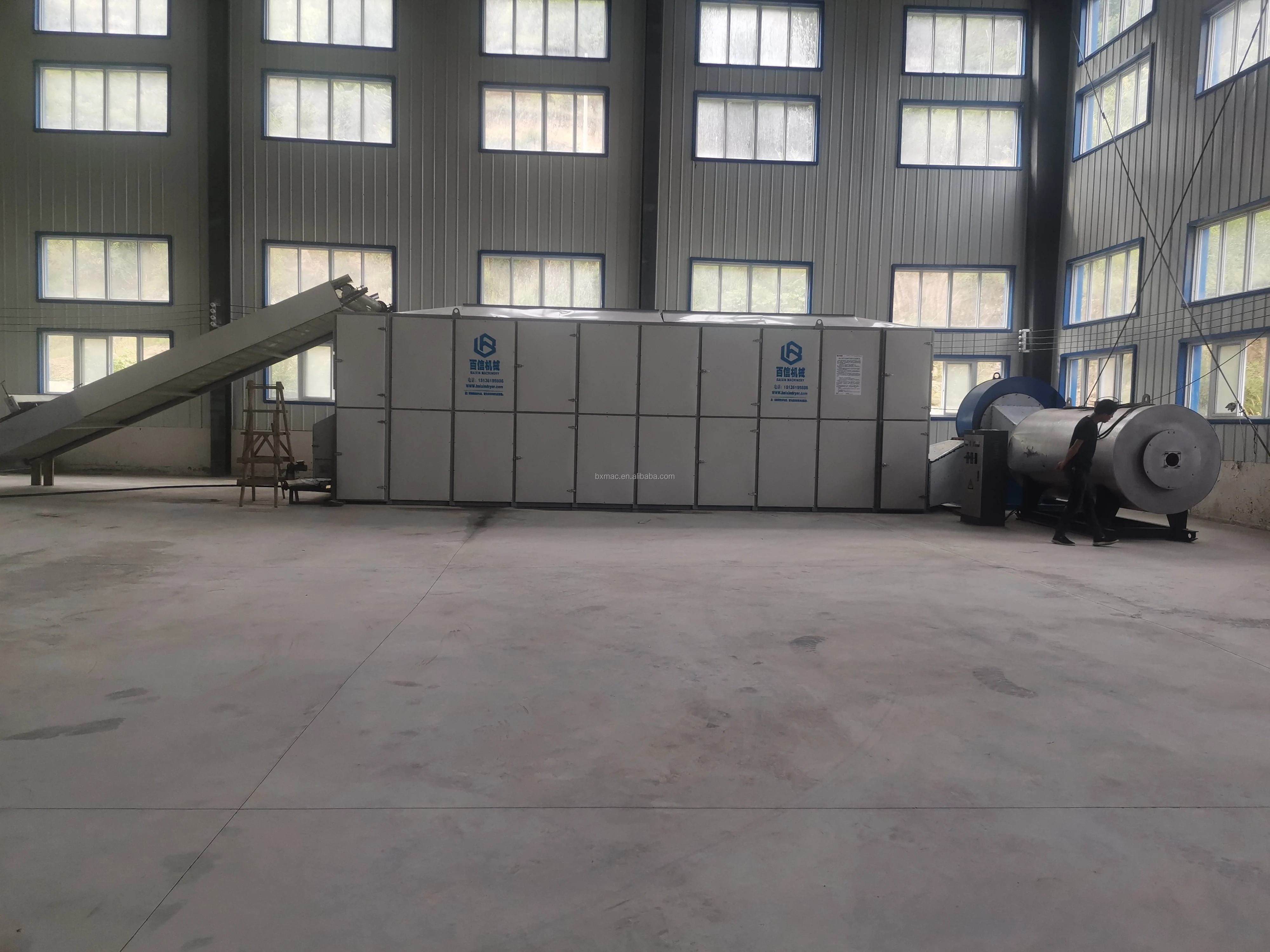 Moringa Leaf Dryer Mesh Belt Dryer Moringa Leaves Drying Machine