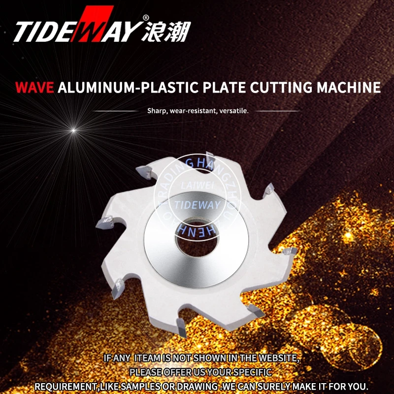 TIDEWAY LD1102  Customized Aluminum Composite Panel Cutting Machine 3D engraving knife Engraving cutter Router Bit