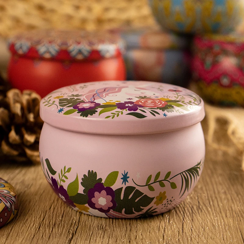 Hand Made Luxury Soy Wax Candle Aromatherapy Jar Container Scented Soy Wax Desert Candles