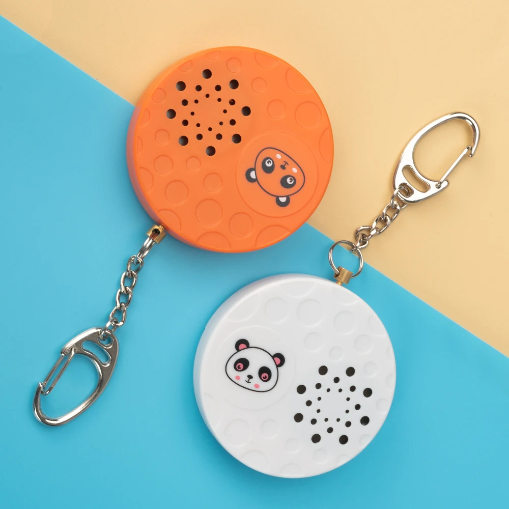 Anti theft security alarm 130 decibel alarm Emergency Safe Sound Persona Self-Defense Security Alarm Keychain with LED Light