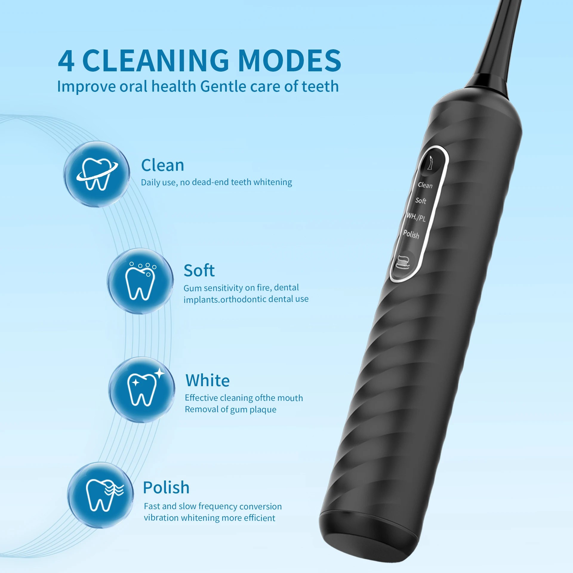 3 in 1 Electric Toothbrush with Water Flosser Cordless Advanced Oral Irrigator Toothbrush Combo Professional Flossing Toothbrush