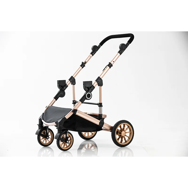 Luxury baby stroller muiti functions baby plus baby stroller high view stroller