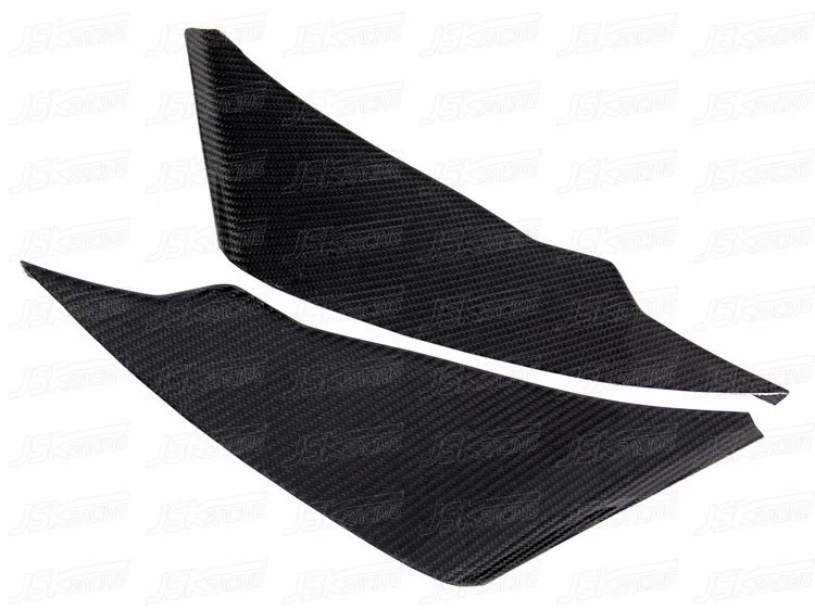 JSK STYLE CARBON FIBER FRONT BUMPER CANARDS (4 PCS) FOR 2003-2005 NISSAN 350Z Z33