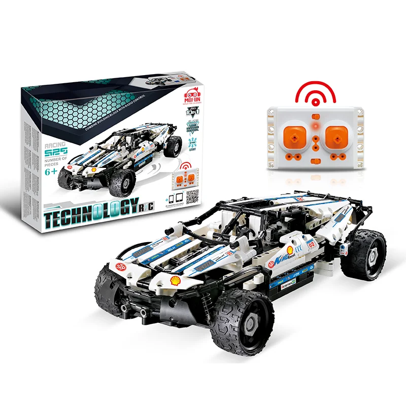2022 Wholesale Building blocks electric toys car climbing buggy charging remote control car for girls racing toy