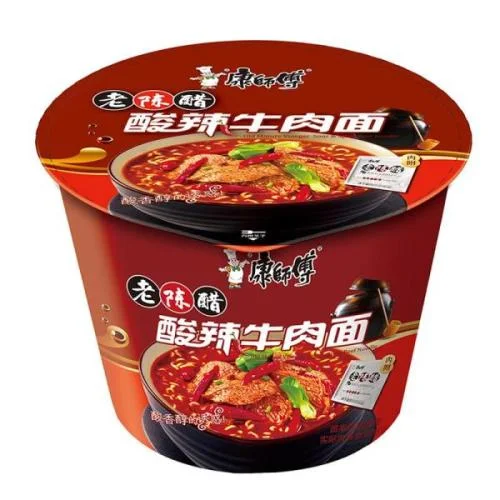 Hot-sale kangshifu Sauerkraut korean rice foam fryer food  ramen noodles instant