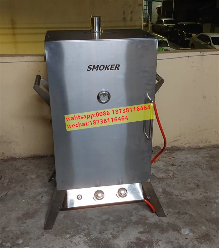 15Kg/batch mini meat sausage smoke oven pork beef cured meat bacon smoker smoked fish machine