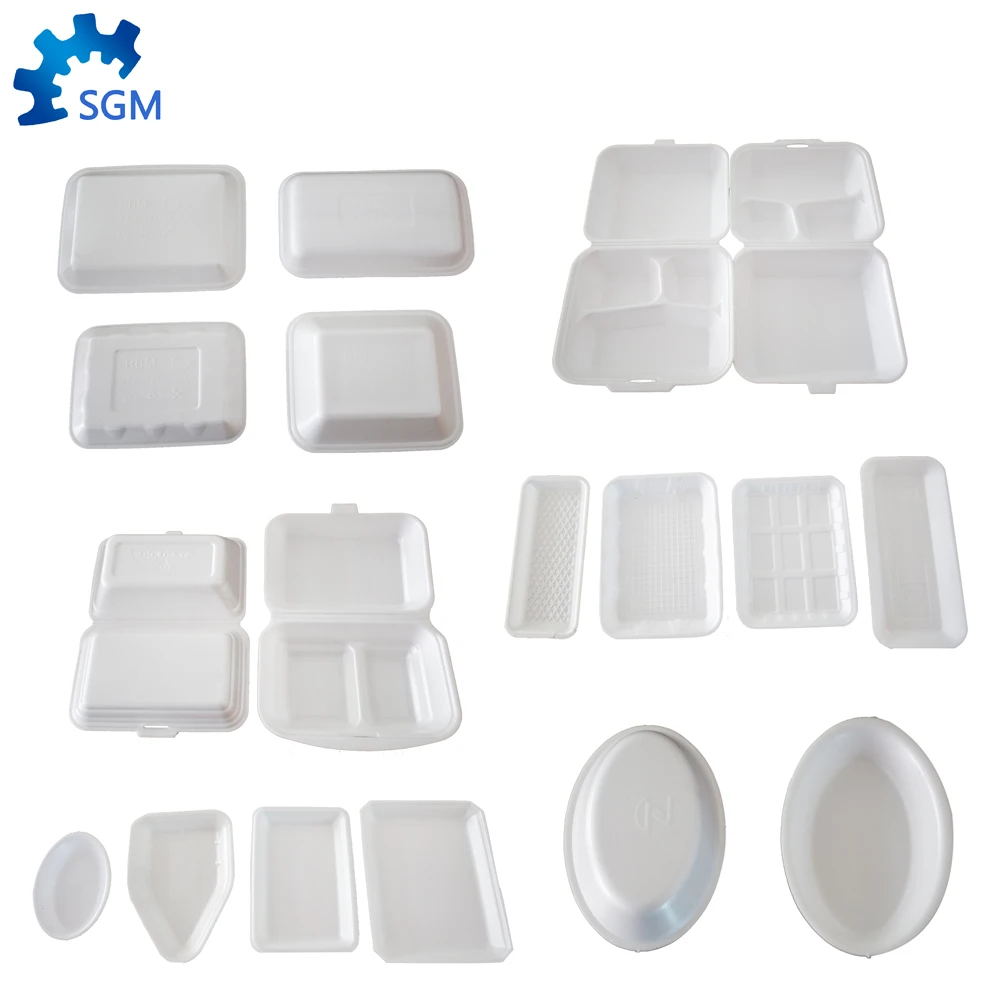 Fast food container disposable take away plastic biodegradable thermoforming machine