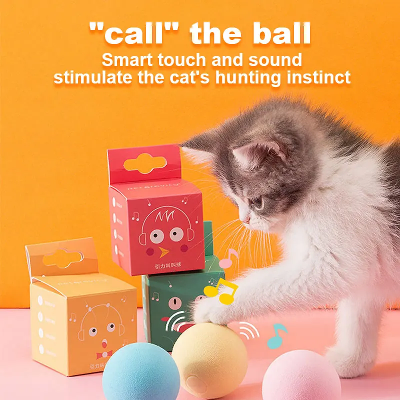 Wholesale Ball Cat Toy catnip  Three Kinds Of Calls-frog Cricket Bird Hunting Toy interactive cat toy ball
