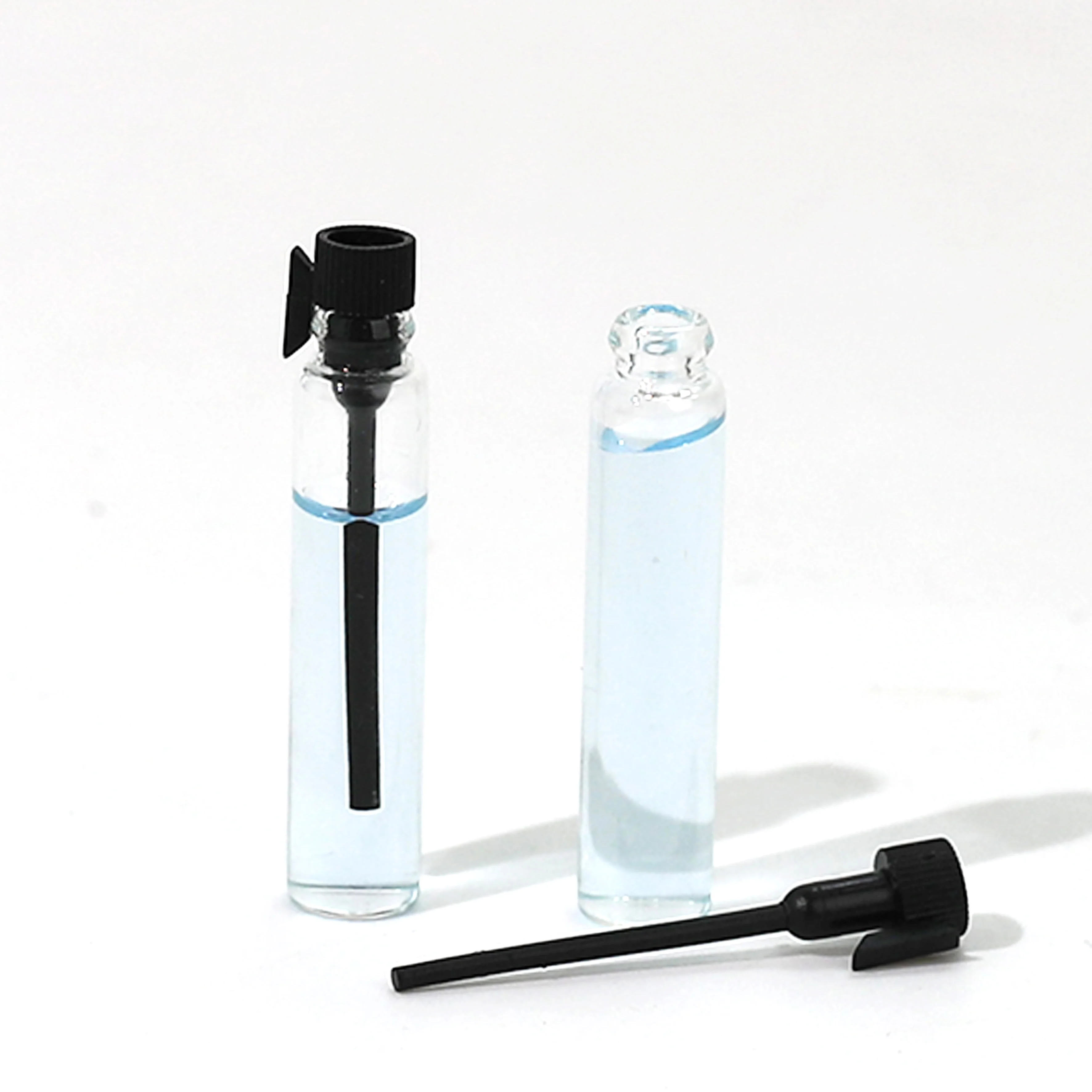Portable Travel Free Sample 1Ml Dropper Pipette 1Cc Vial Small Essential Oil Perfume Liquid Bottle, 1Ml Glass Vials Bottle
