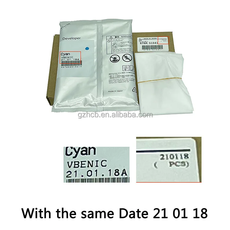 676K51531/541/551/561 Genuine for Fuji Xerox VI C2271 C3370 C3371 C4471 C5571 C6671 C7771 developer powder