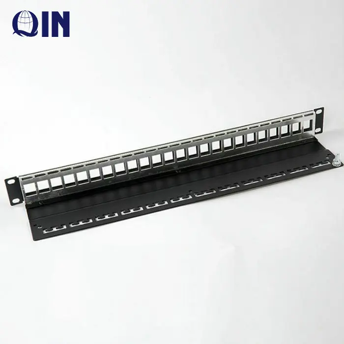 Factory wholesale 3M Brand RJ45 CAT6 UTP 24 Ports Patch Panel