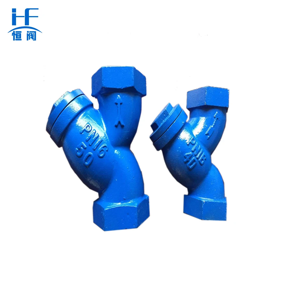 High Quality Flanged Y Strainer DN400 DIN Cast Iron Y-type Water Strainer for Flange End