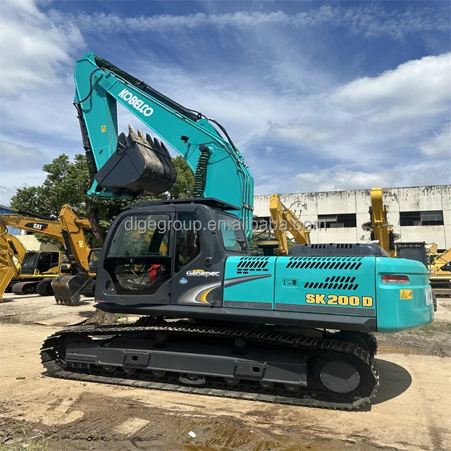 Low Price Hot Sale Japan Original Kobelco SK200-8 sk200-6 sk140 Used Kobelco 200 210 250 Crawler Excavator
