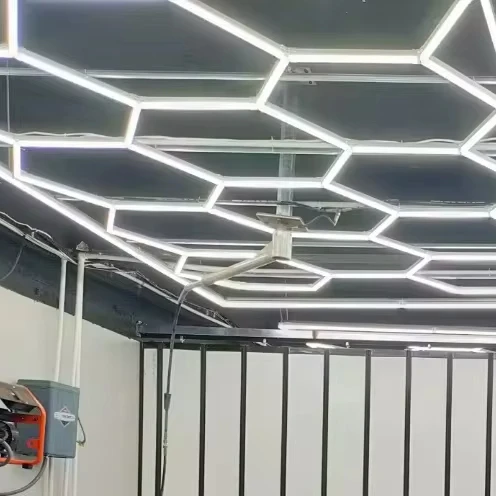 2023 new honeycomb hexagonal wall lamp dimmer led touch light quantum lights connector