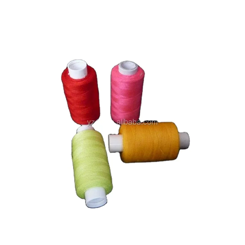 best quality  colored sewing thread  40/2 100% spun polyester sewing thread 40/2