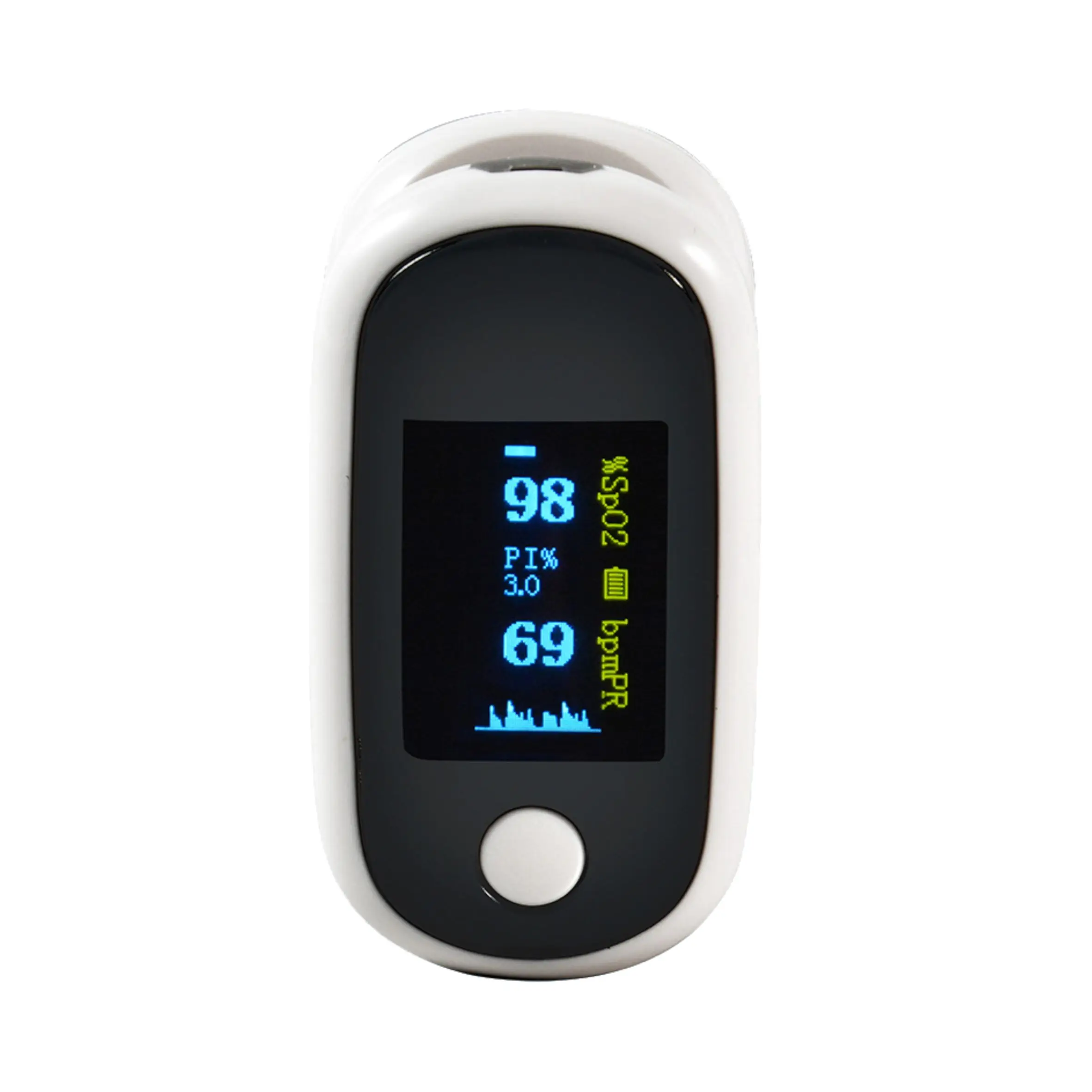 High quality oled fingertip pulse oxi meter Rechargeable factory price wholesale a2 oxy meter In stock
