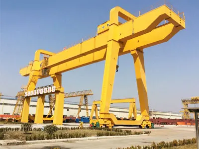 Factory Supplier Gantry Crane A6 A8 Duty Class Double Beam 100 Ton 200 Ton Gantry Crane for Heavy Cargo Lifting