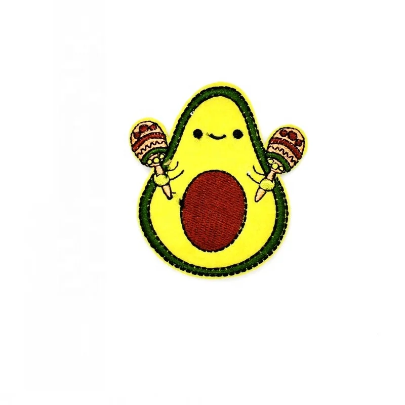Cute Fruits---Embroidery Patches Iron On DIY Decorative Applique Stickers for Clothing Jeans Bag Jackets Socks Shoes