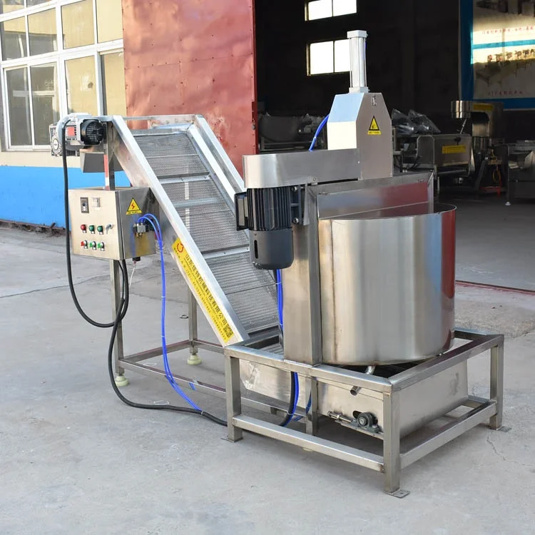Continuous centrifuge deoiling machine food snacks deoiler machine