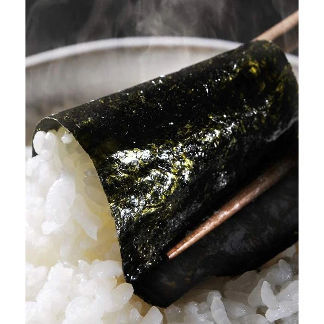 Japanese Suppliers Cuisine Roasted Dry Seaweed Snack for Sale