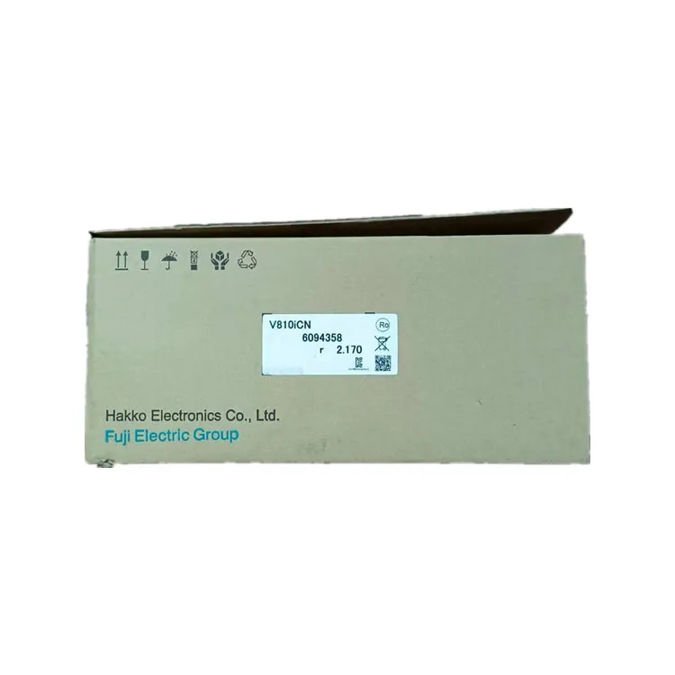 Fuji Hakko HMI Control touch screen V810IC 10.4 inch display AC100-240V power supply supports RS232/485 Ethernet communication