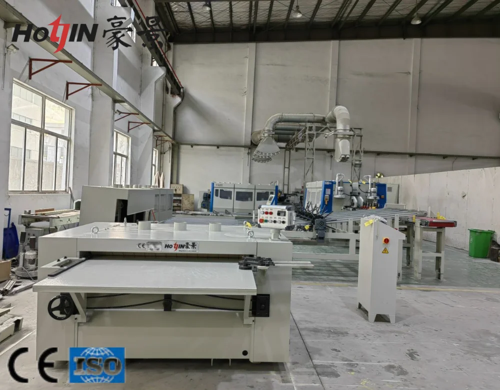 SPC/WPC/LVT click profile line with multi rip saw in plastic machinery