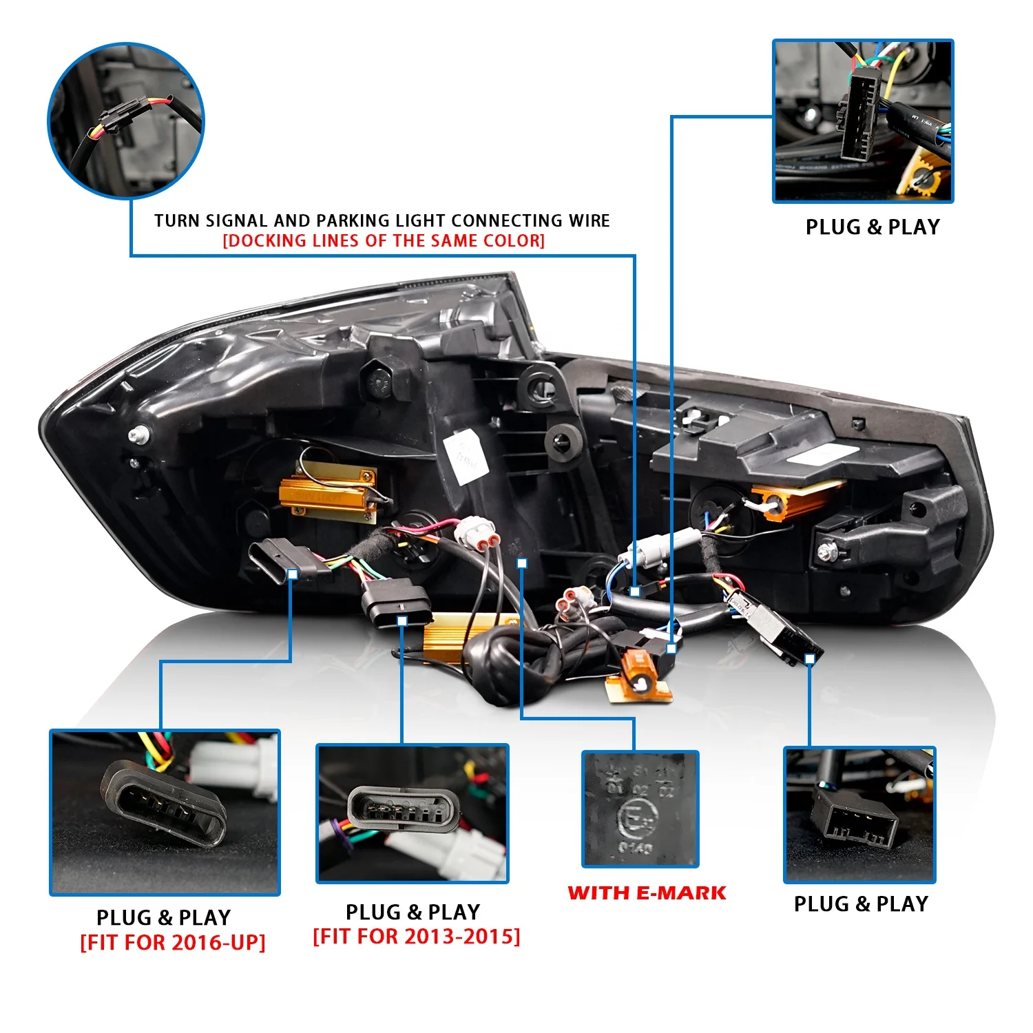  For BMW 3 series led taillight M3 design look with the starting sequence DRL taillamp 2013-2018 F30 F35