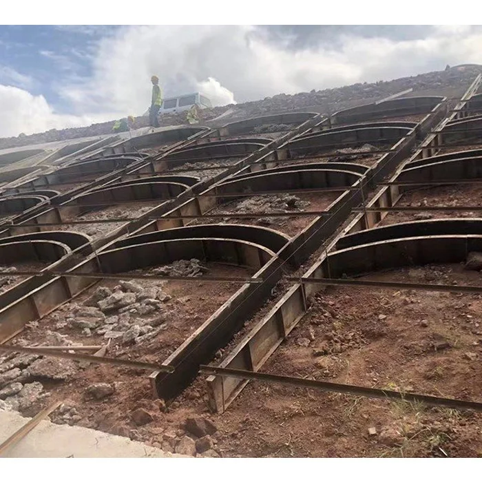 Concrete Cement Slope Protection Stone Block Molds Adjustable Steel Formwork Concrete Form Concrete Mold for Slope Protection