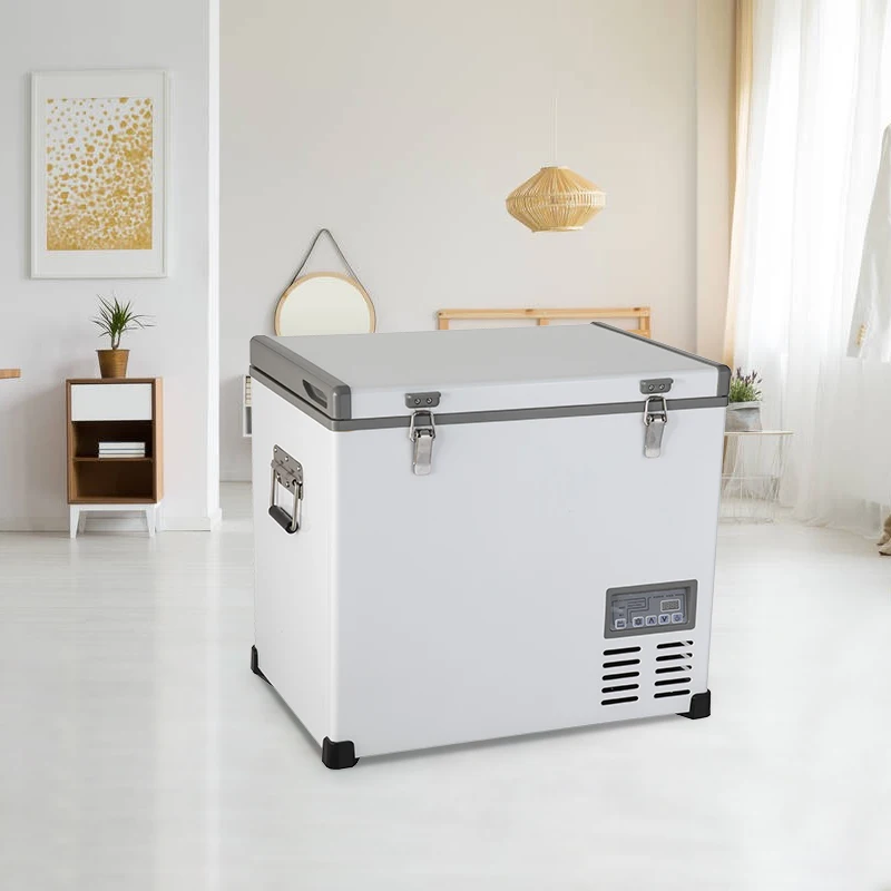 45L Car Refrigerator Mini Fridge Small Freezer 12V Compressor Portable Cooler 12v car mini refrigerator