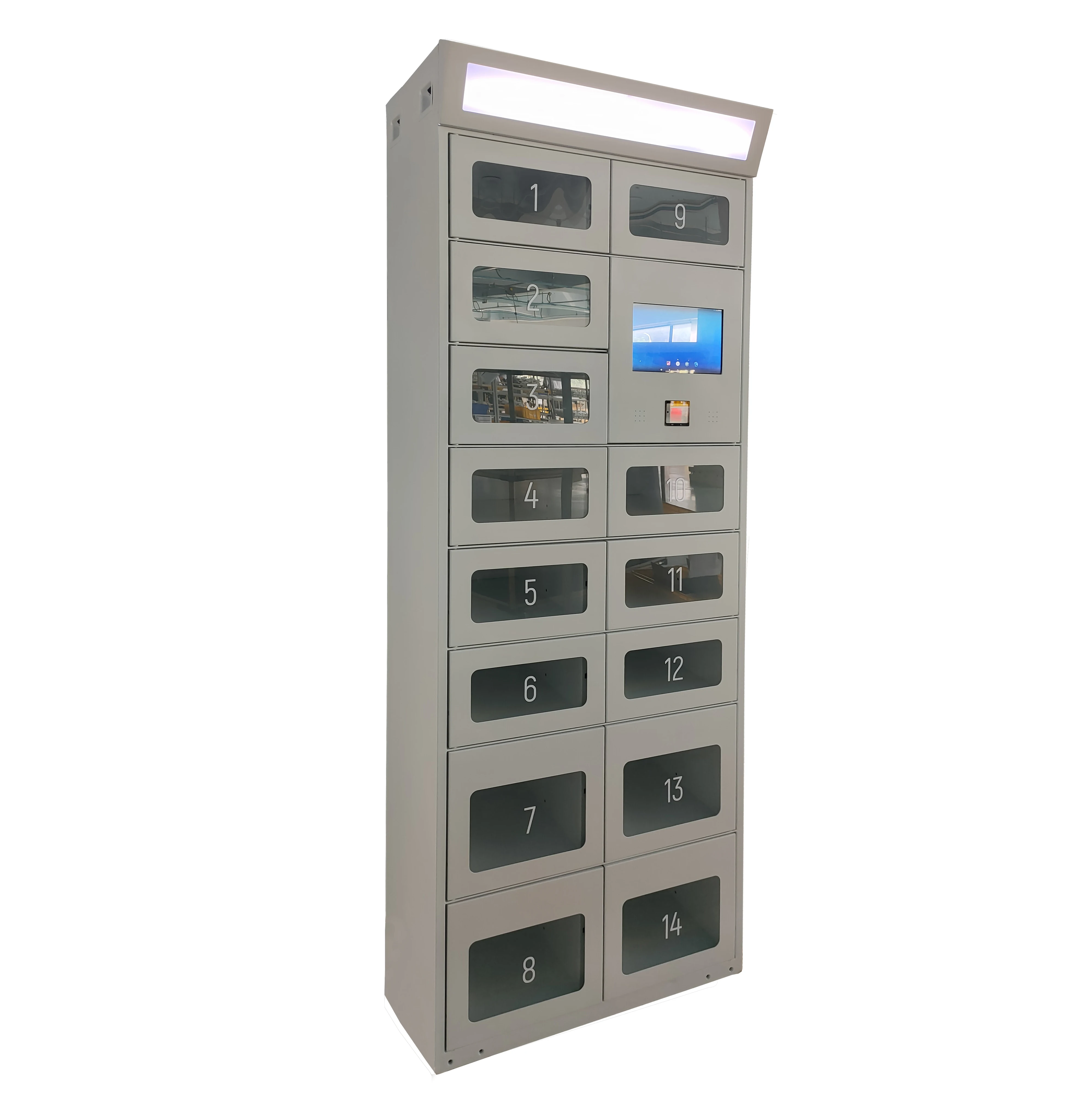 SNBC Smart Locker Electronic Food Storage Locker Fast Food Delivery Cabinet for Office Building