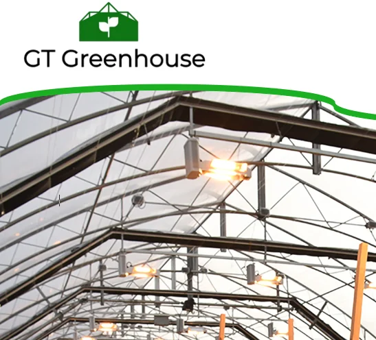 Плотные теплица с LED лампа для рассады