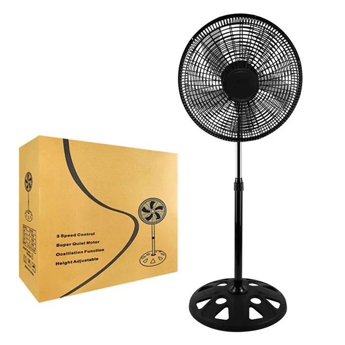 18Inch high quality multifunctional safe floor standing cooler Industrial electric fan home silent air cooling 220V stand fan