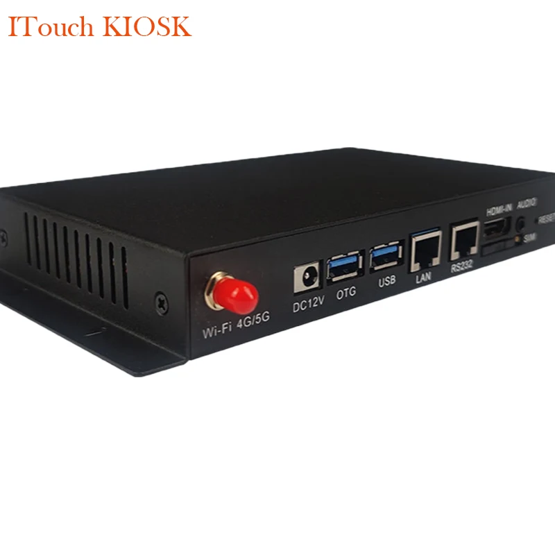 Android Digital Signage Media TV Box 2K 4K Commercial Display for 7/24 Hours With Digital Signage Dongle