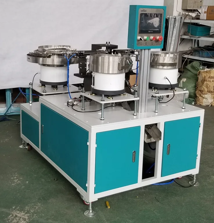 Factory price wire cable clip pipe clamp wall fastener nail inserting assembly machine